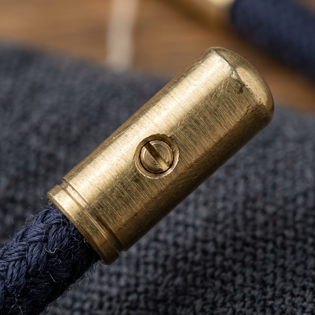 Weighted Brass Aglet